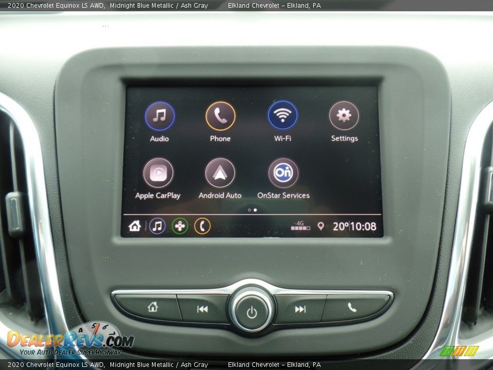 2020 Chevrolet Equinox LS AWD Midnight Blue Metallic / Ash Gray Photo #23