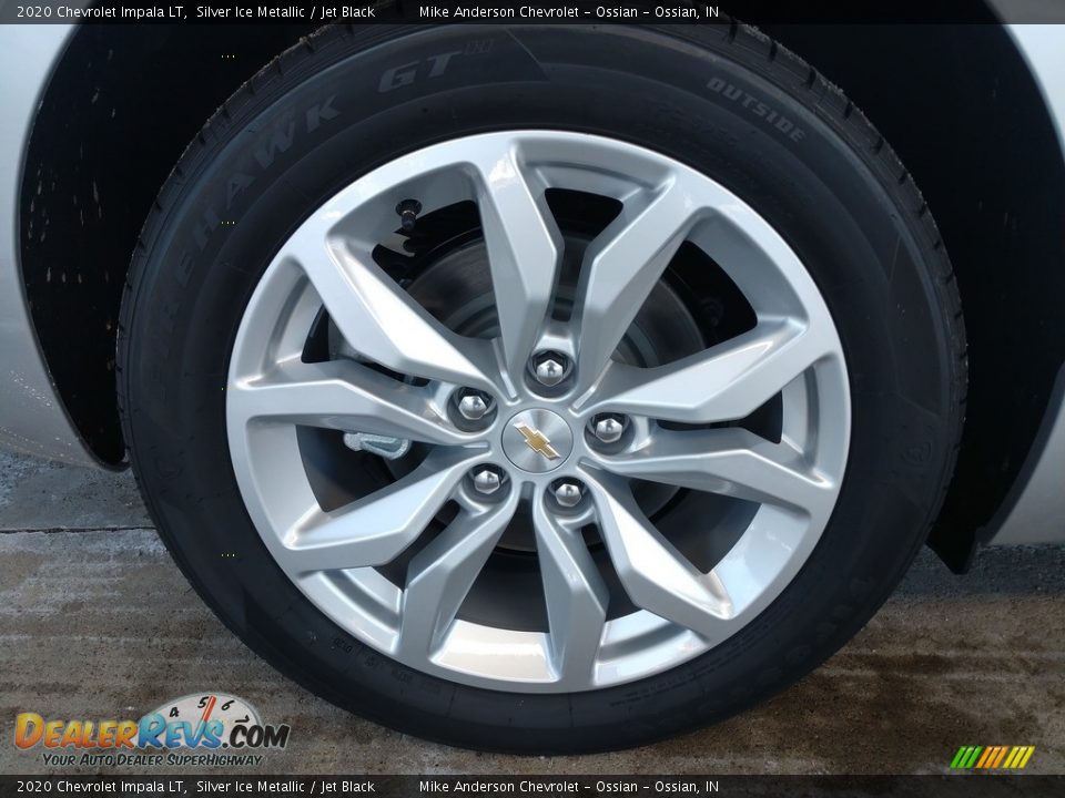 2020 Chevrolet Impala LT Silver Ice Metallic / Jet Black Photo #11