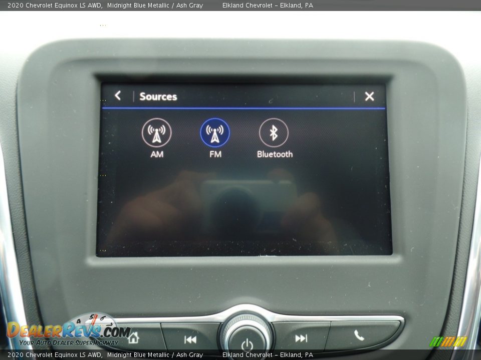 2020 Chevrolet Equinox LS AWD Midnight Blue Metallic / Ash Gray Photo #24