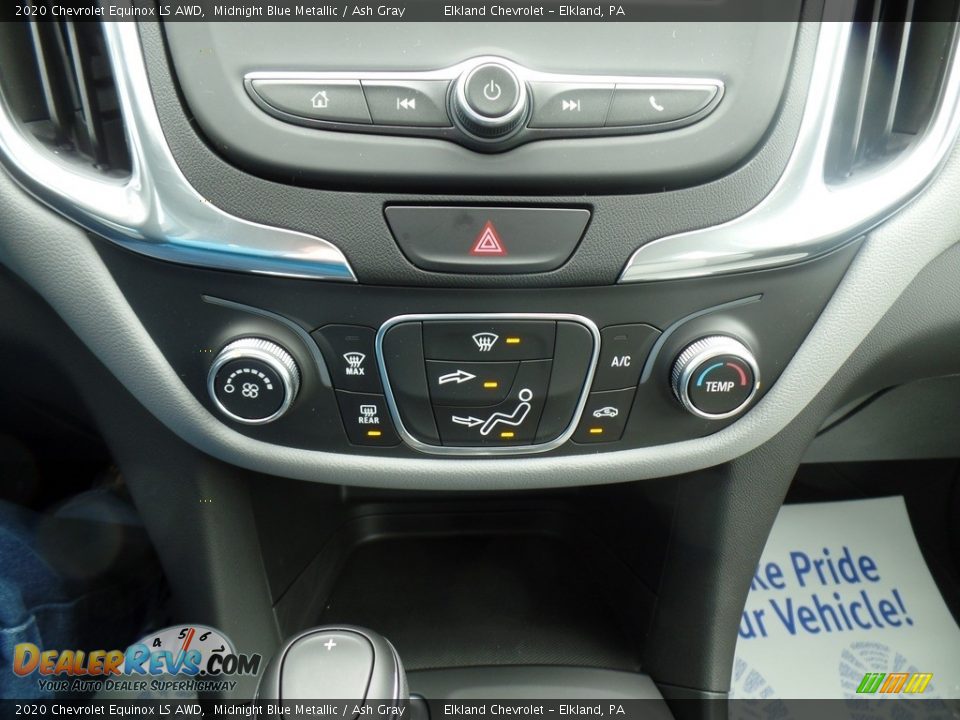2020 Chevrolet Equinox LS AWD Midnight Blue Metallic / Ash Gray Photo #26