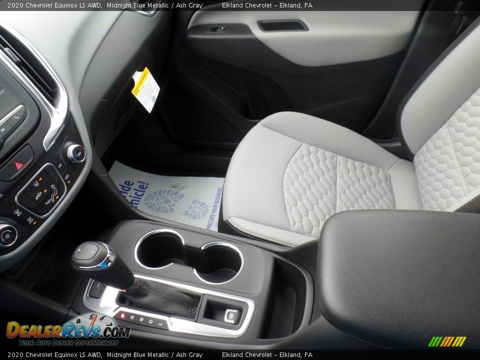 2020 Chevrolet Equinox LS AWD Midnight Blue Metallic / Ash Gray Photo #29
