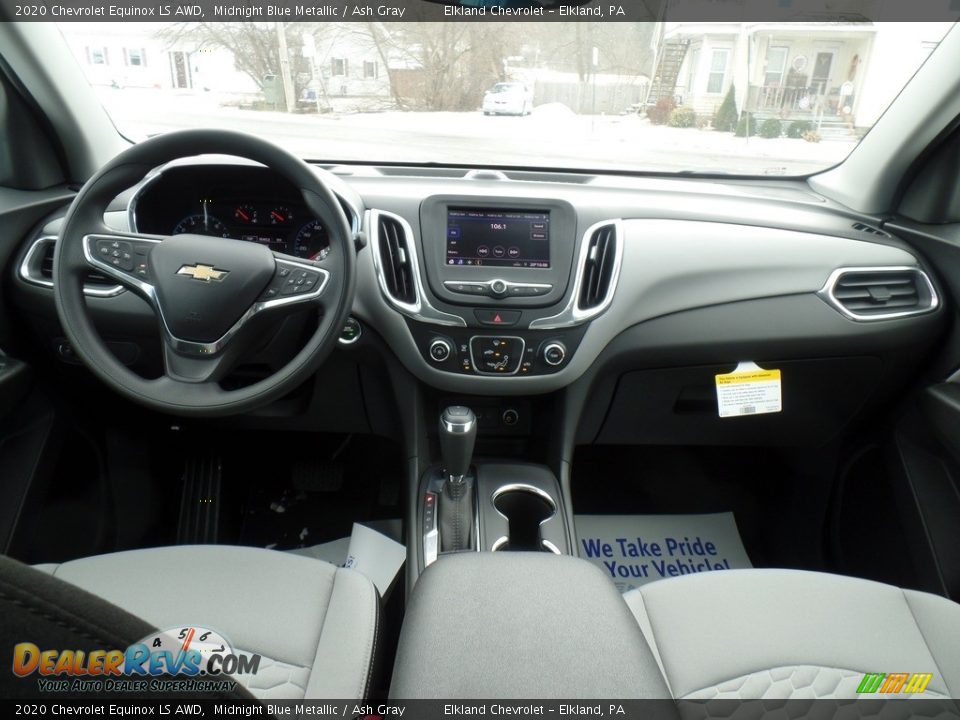 2020 Chevrolet Equinox LS AWD Midnight Blue Metallic / Ash Gray Photo #30