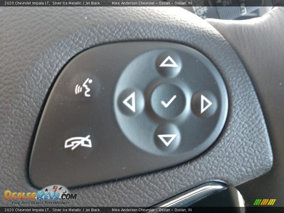 2020 Chevrolet Impala LT Silver Ice Metallic / Jet Black Photo #20