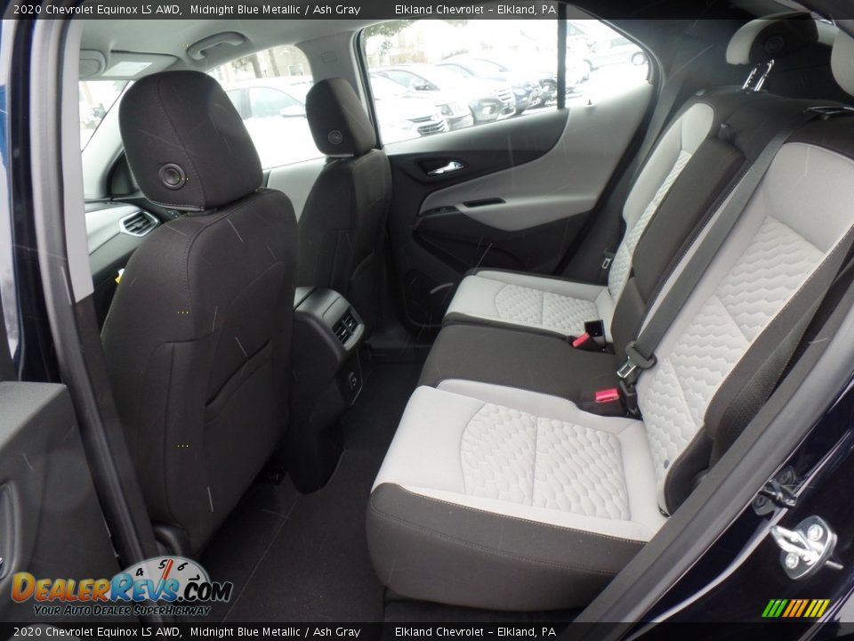 2020 Chevrolet Equinox LS AWD Midnight Blue Metallic / Ash Gray Photo #33