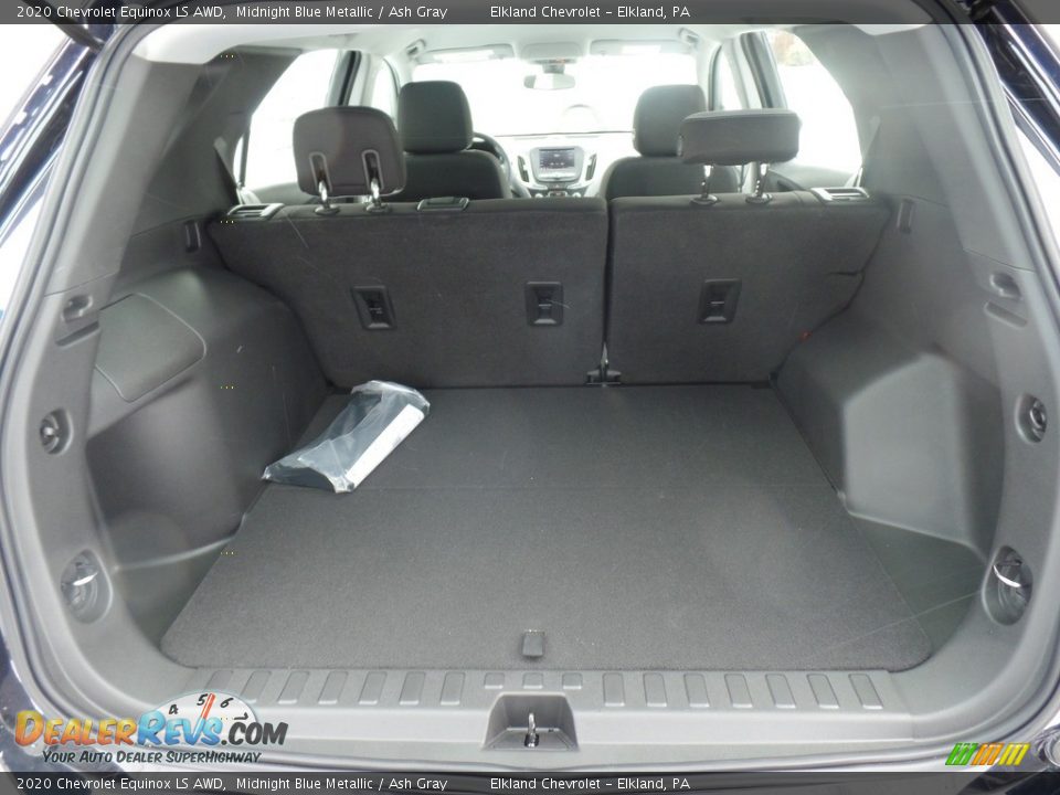 2020 Chevrolet Equinox LS AWD Midnight Blue Metallic / Ash Gray Photo #34