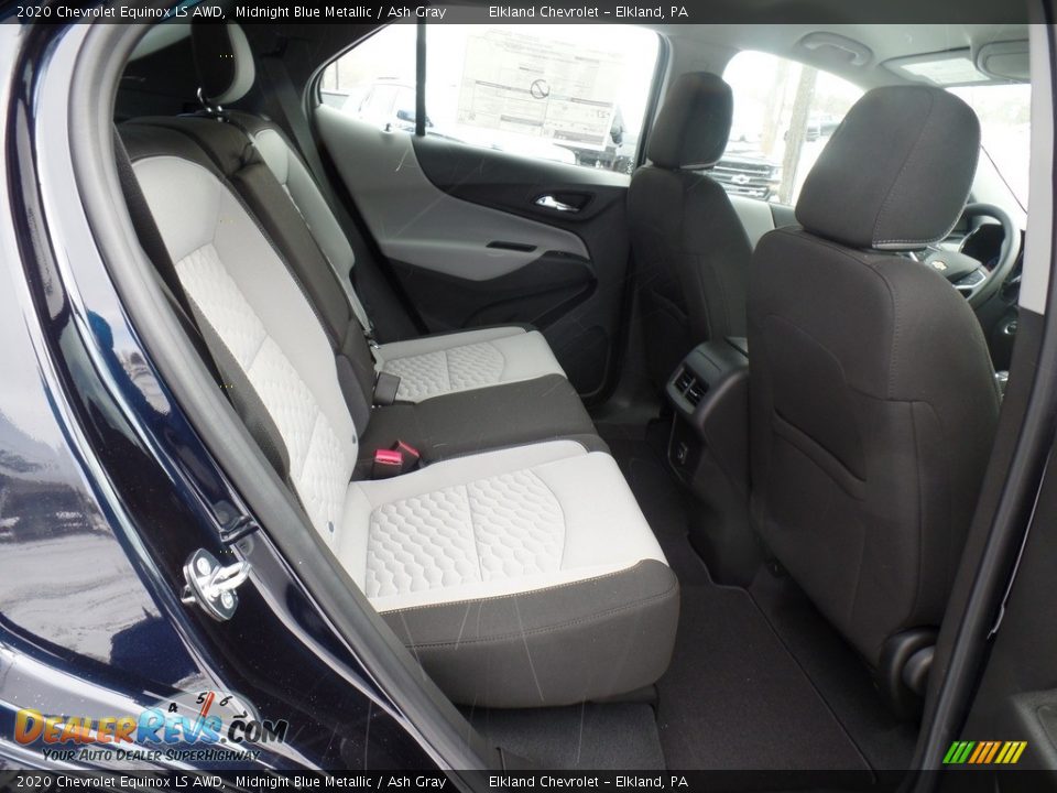 2020 Chevrolet Equinox LS AWD Midnight Blue Metallic / Ash Gray Photo #36