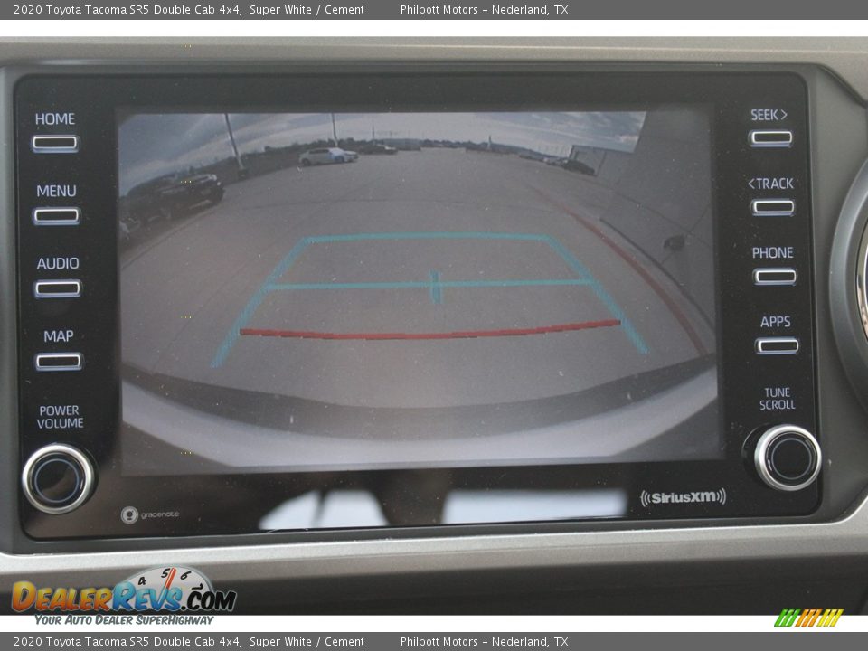 2020 Toyota Tacoma SR5 Double Cab 4x4 Super White / Cement Photo #17