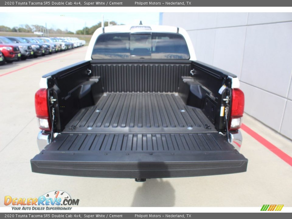 2020 Toyota Tacoma SR5 Double Cab 4x4 Super White / Cement Photo #22