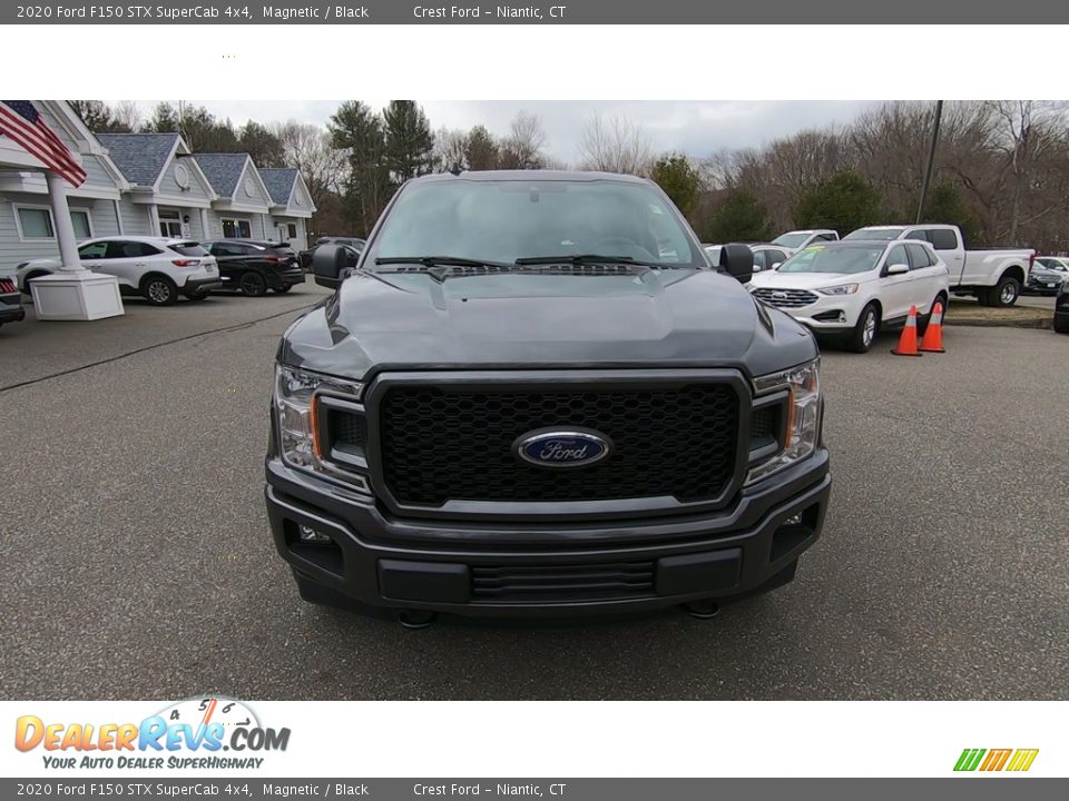 2020 Ford F150 STX SuperCab 4x4 Magnetic / Black Photo #2