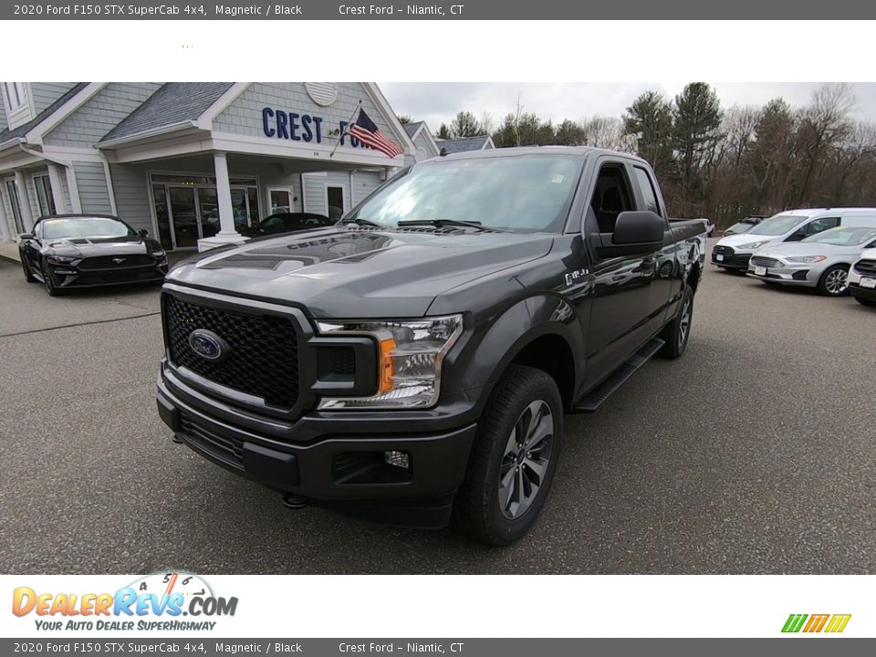 2020 Ford F150 STX SuperCab 4x4 Magnetic / Black Photo #3