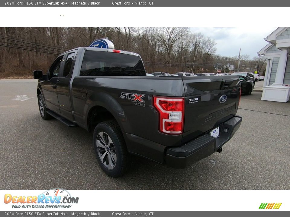 2020 Ford F150 STX SuperCab 4x4 Magnetic / Black Photo #5