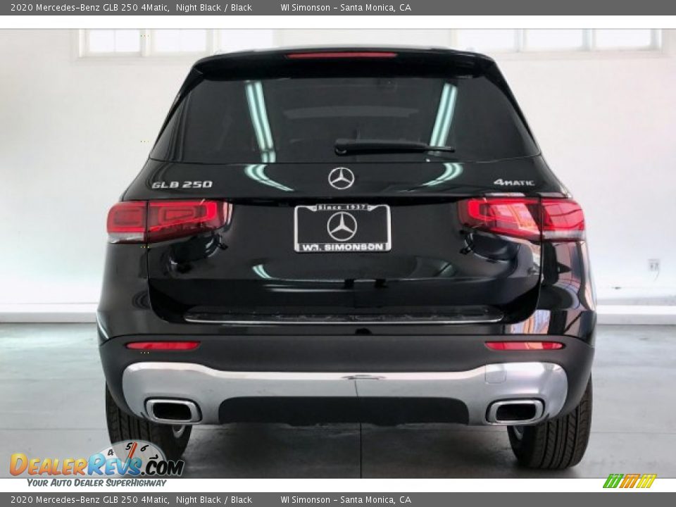 2020 Mercedes-Benz GLB 250 4Matic Night Black / Black Photo #3