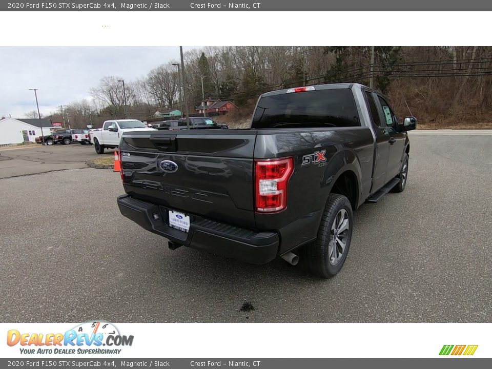 2020 Ford F150 STX SuperCab 4x4 Magnetic / Black Photo #7