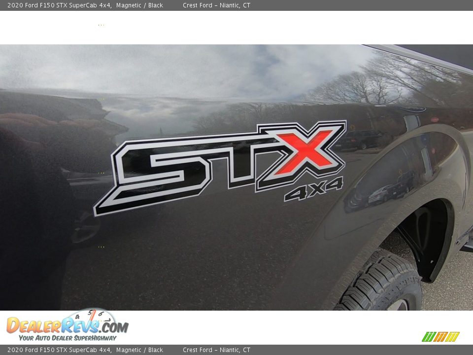 2020 Ford F150 STX SuperCab 4x4 Magnetic / Black Photo #9