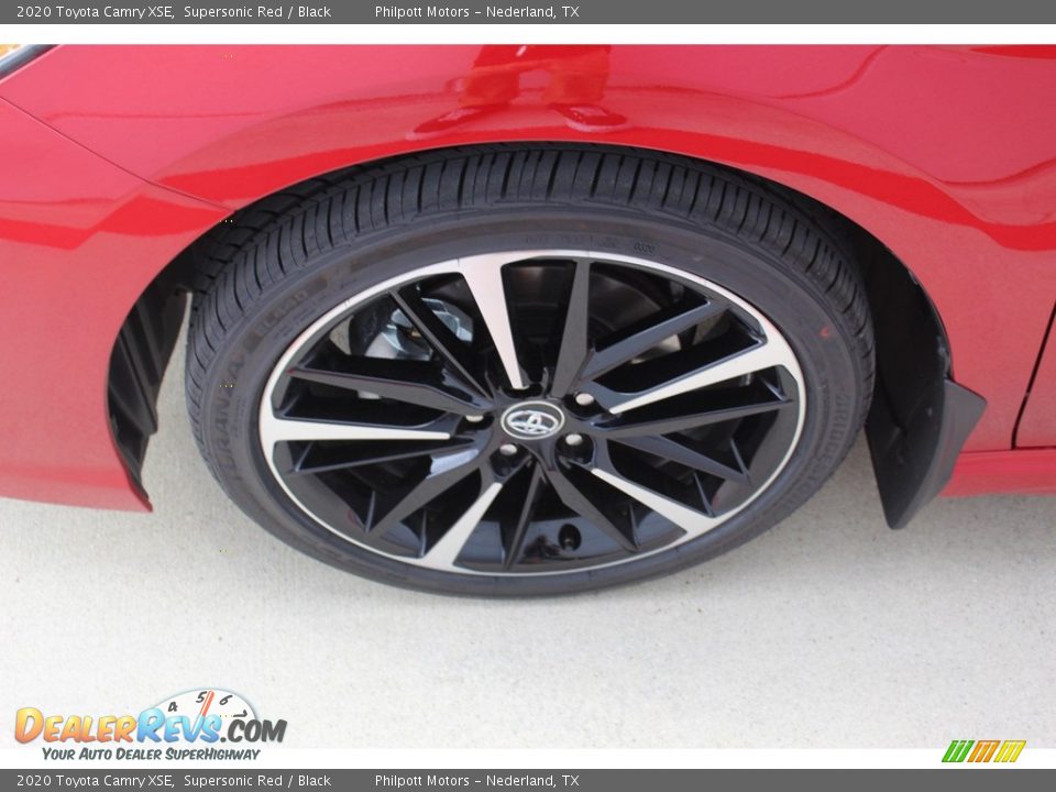 2020 Toyota Camry XSE Supersonic Red / Black Photo #5
