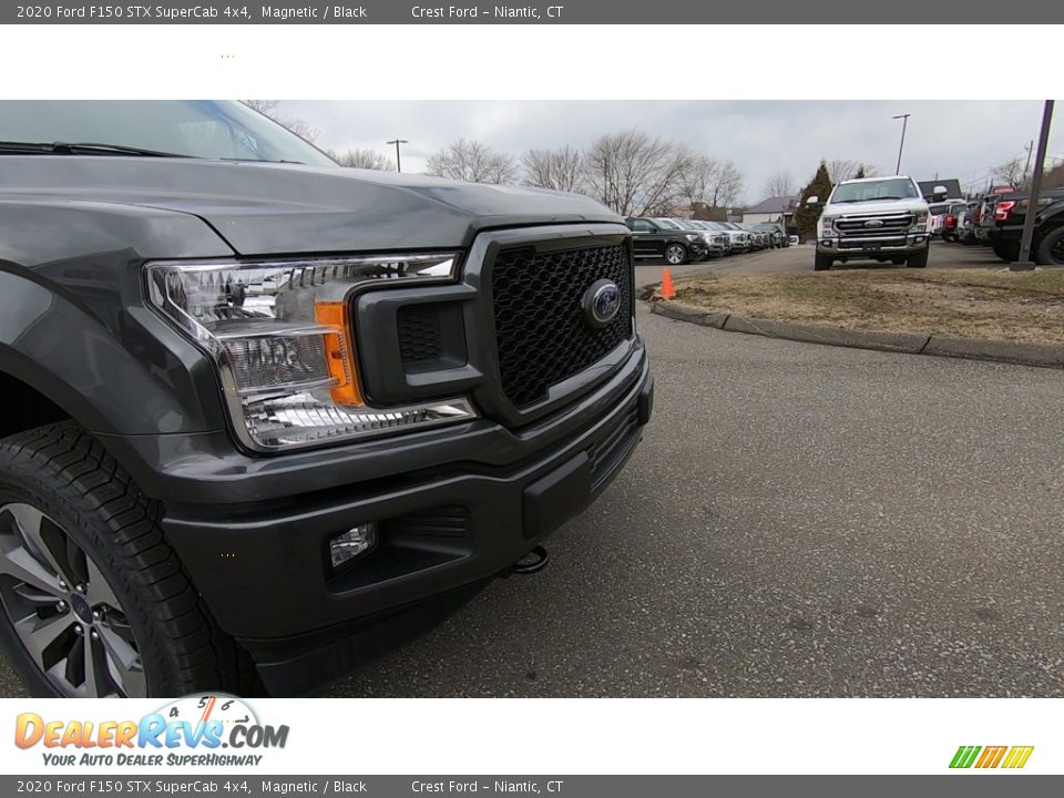 2020 Ford F150 STX SuperCab 4x4 Magnetic / Black Photo #27