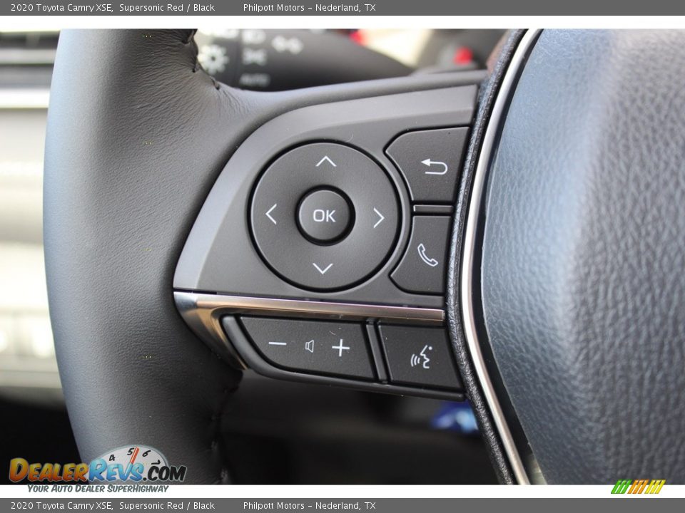 2020 Toyota Camry XSE Supersonic Red / Black Photo #11