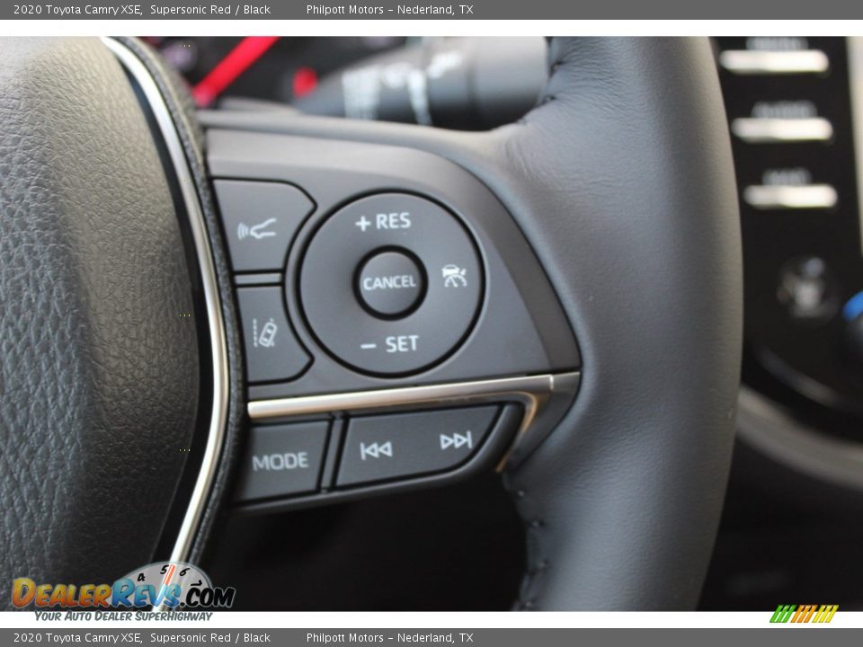 2020 Toyota Camry XSE Supersonic Red / Black Photo #12