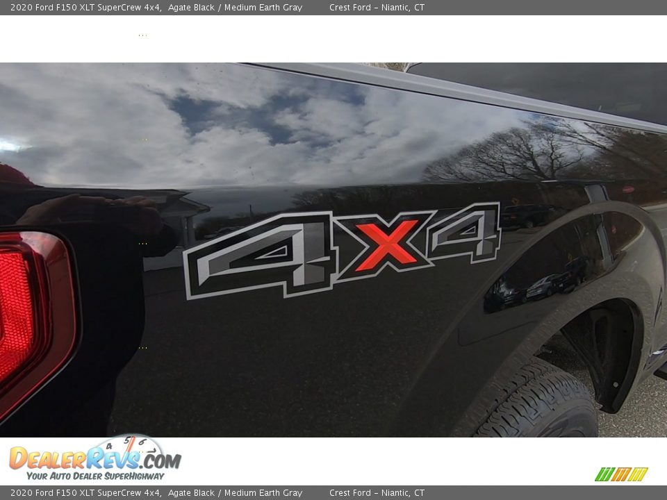 2020 Ford F150 XLT SuperCrew 4x4 Agate Black / Medium Earth Gray Photo #9