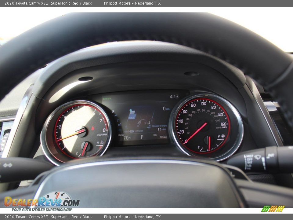 2020 Toyota Camry XSE Supersonic Red / Black Photo #13