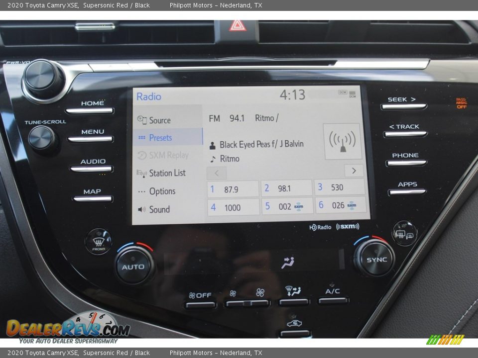 2020 Toyota Camry XSE Supersonic Red / Black Photo #15