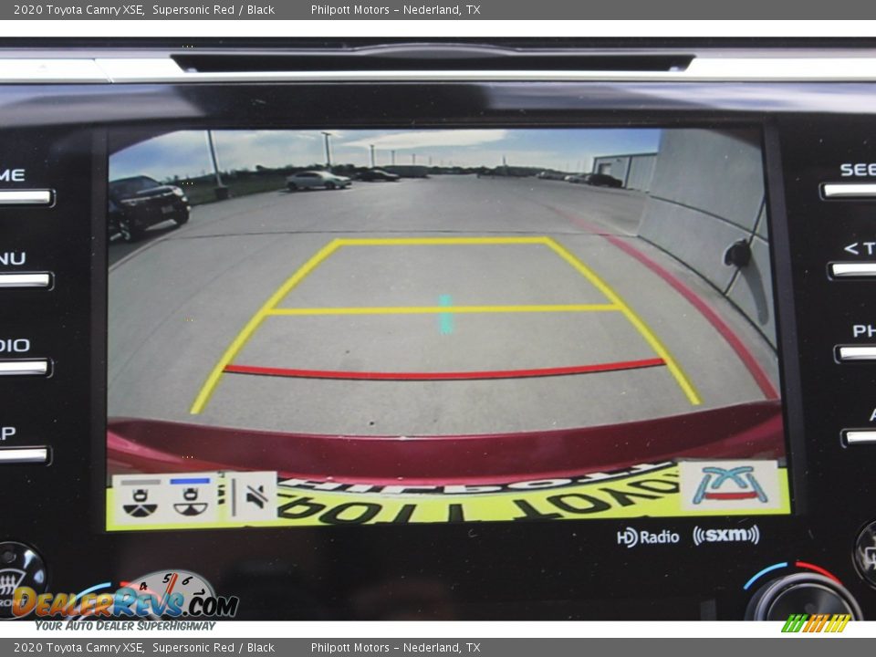 2020 Toyota Camry XSE Supersonic Red / Black Photo #17