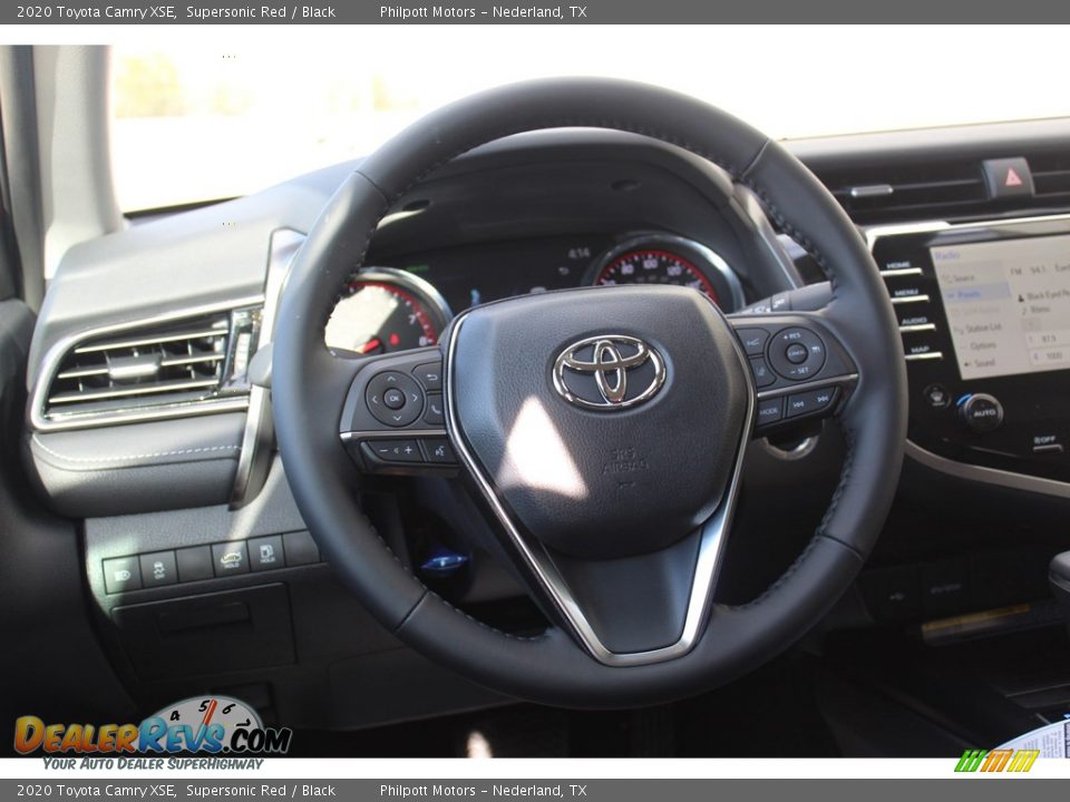 2020 Toyota Camry XSE Supersonic Red / Black Photo #21
