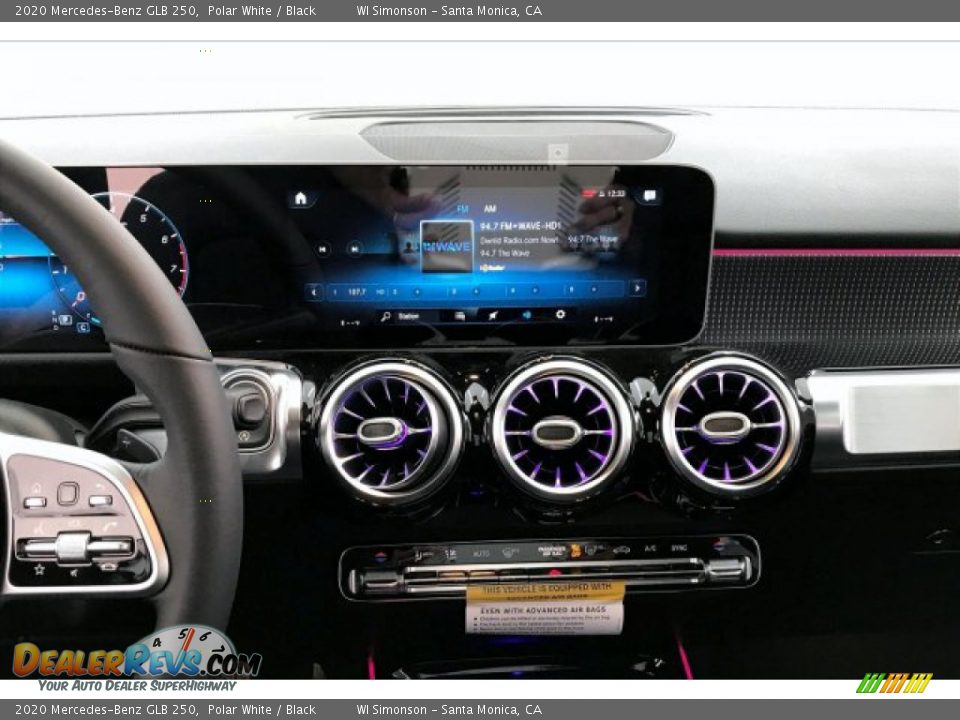 2020 Mercedes-Benz GLB 250 Polar White / Black Photo #6