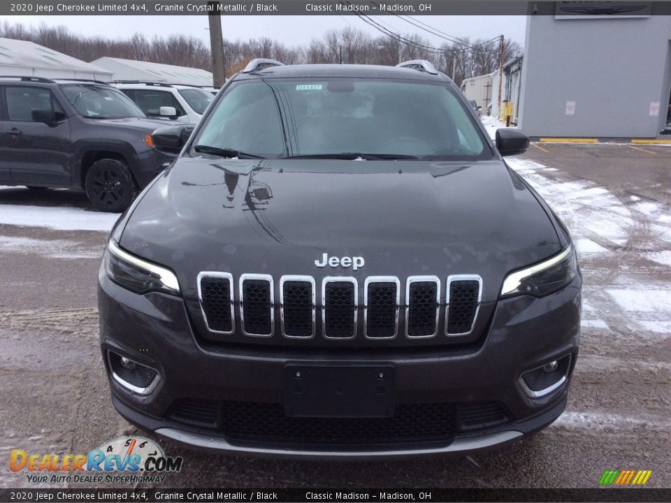 2020 Jeep Cherokee Limited 4x4 Granite Crystal Metallic / Black Photo #4