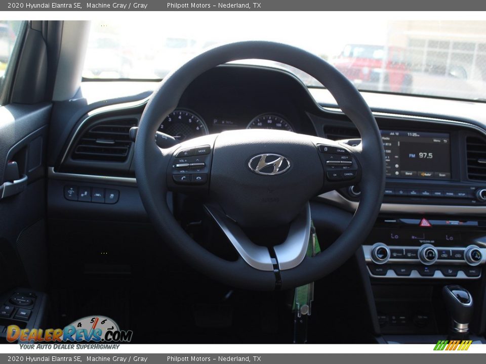 2020 Hyundai Elantra SE Machine Gray / Gray Photo #22