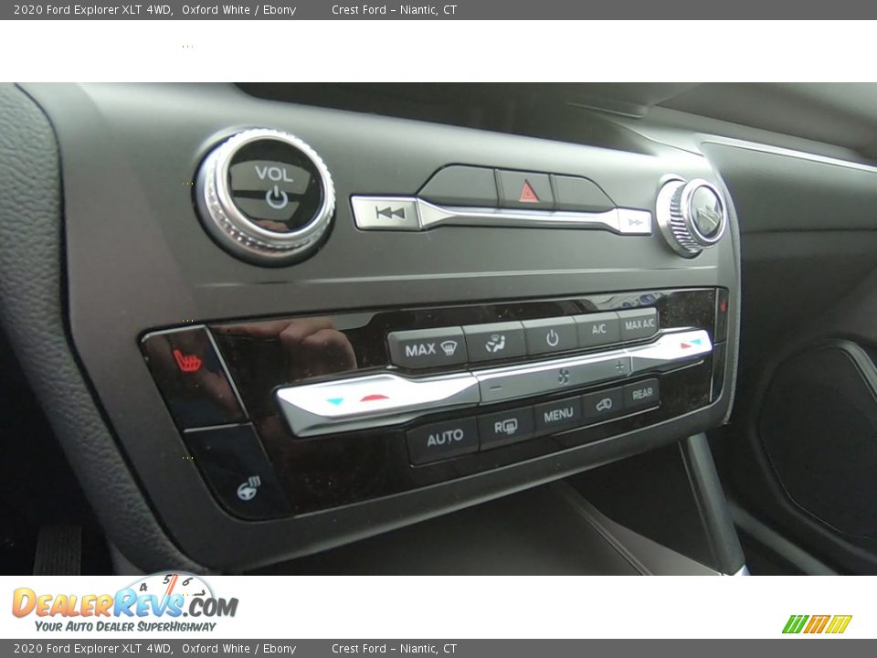 2020 Ford Explorer XLT 4WD Oxford White / Ebony Photo #15