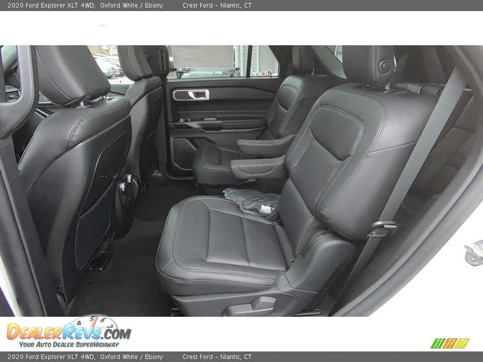 2020 Ford Explorer XLT 4WD Oxford White / Ebony Photo #18