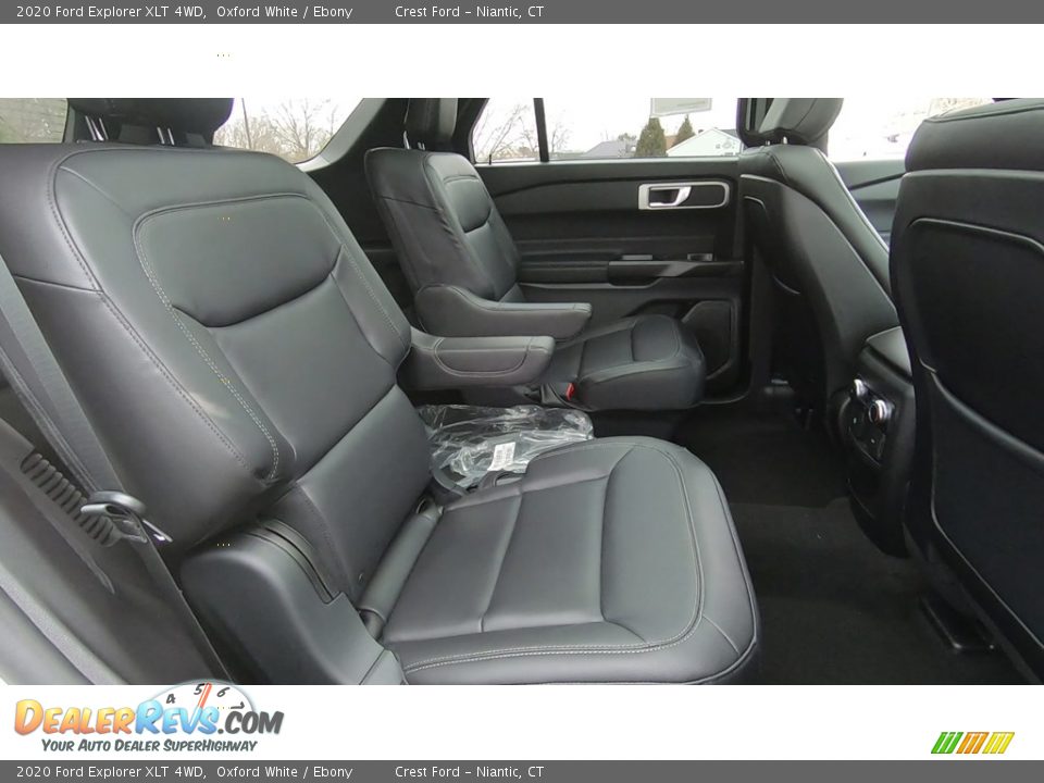 2020 Ford Explorer XLT 4WD Oxford White / Ebony Photo #23