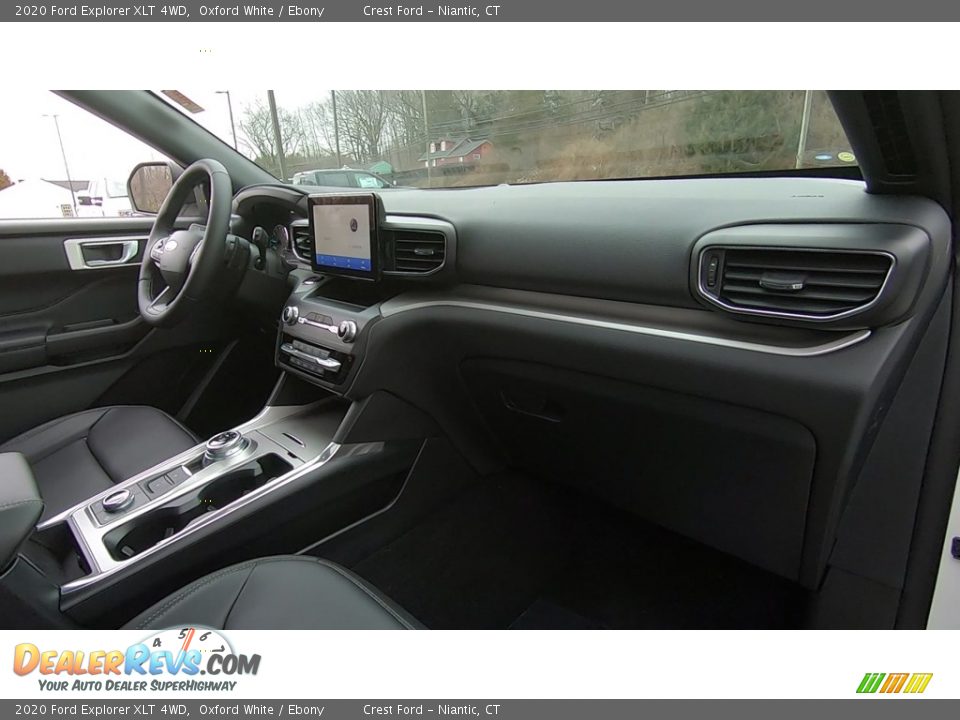 2020 Ford Explorer XLT 4WD Oxford White / Ebony Photo #26