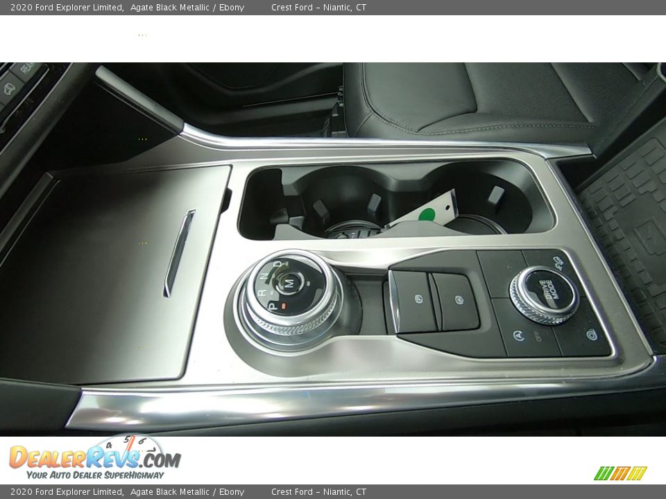 2020 Ford Explorer Limited Agate Black Metallic / Ebony Photo #16