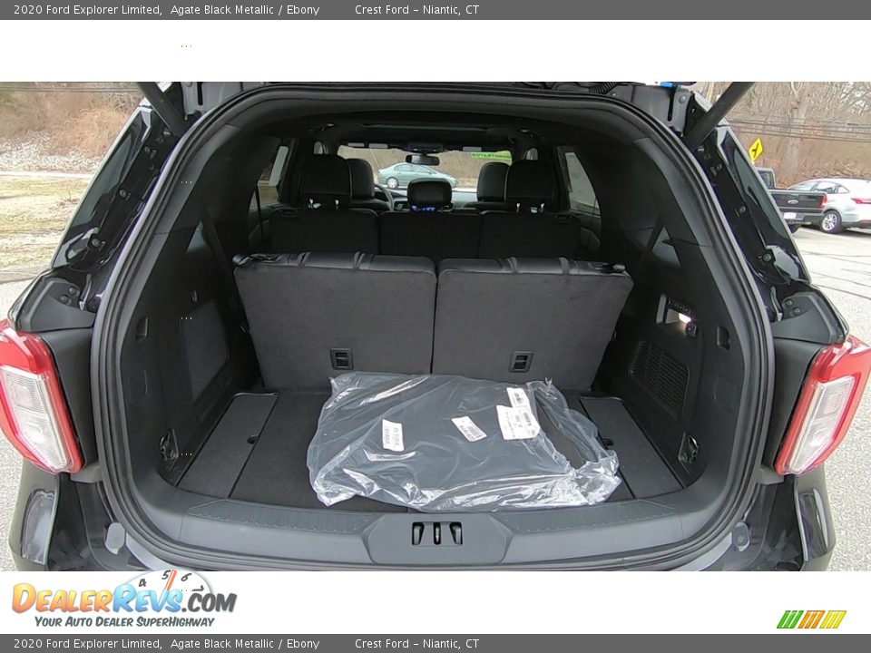 2020 Ford Explorer Limited Agate Black Metallic / Ebony Photo #21