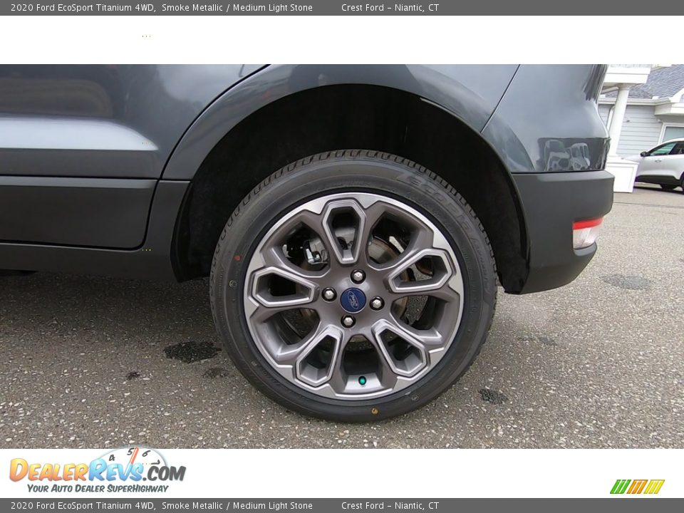 2020 Ford EcoSport Titanium 4WD Smoke Metallic / Medium Light Stone Photo #21