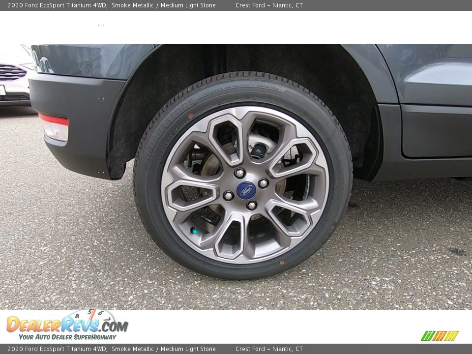 2020 Ford EcoSport Titanium 4WD Smoke Metallic / Medium Light Stone Photo #23