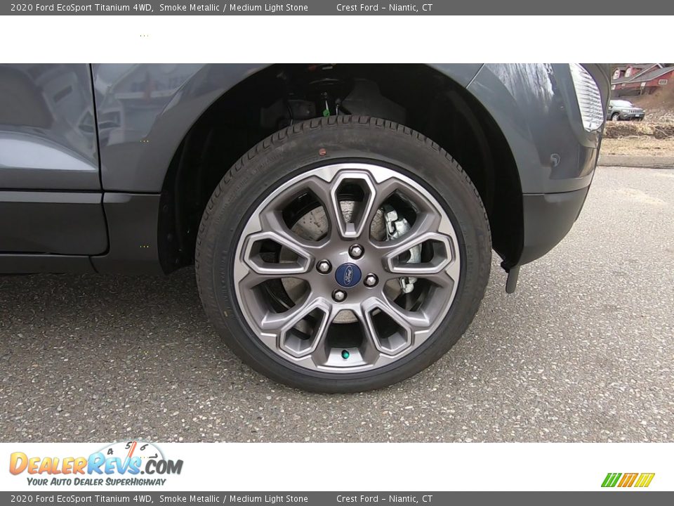 2020 Ford EcoSport Titanium 4WD Smoke Metallic / Medium Light Stone Photo #27