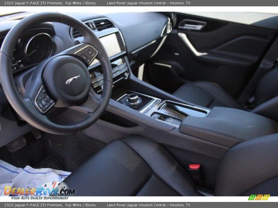2020 Jaguar F-PACE 25t Premium Fuji White / Ebony Photo #12