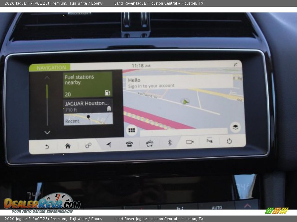 2020 Jaguar F-PACE 25t Premium Fuji White / Ebony Photo #14