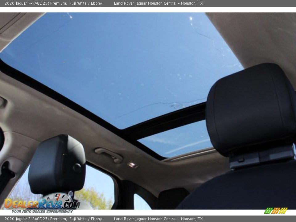 2020 Jaguar F-PACE 25t Premium Fuji White / Ebony Photo #24