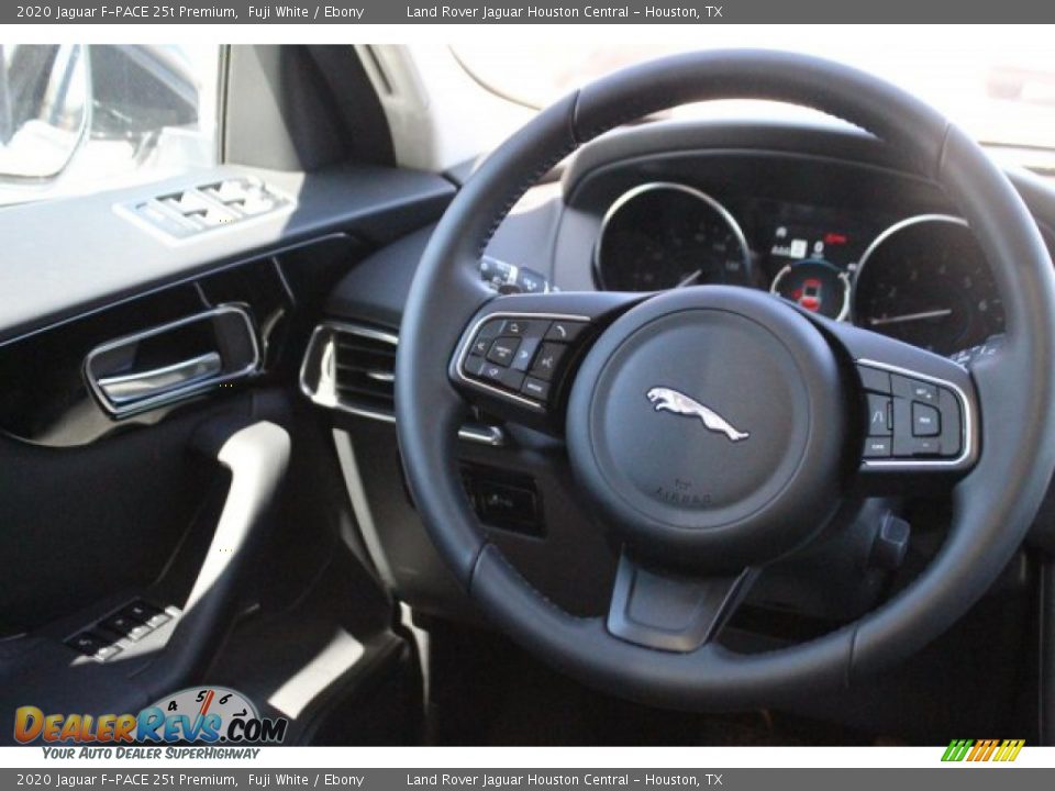 2020 Jaguar F-PACE 25t Premium Fuji White / Ebony Photo #28