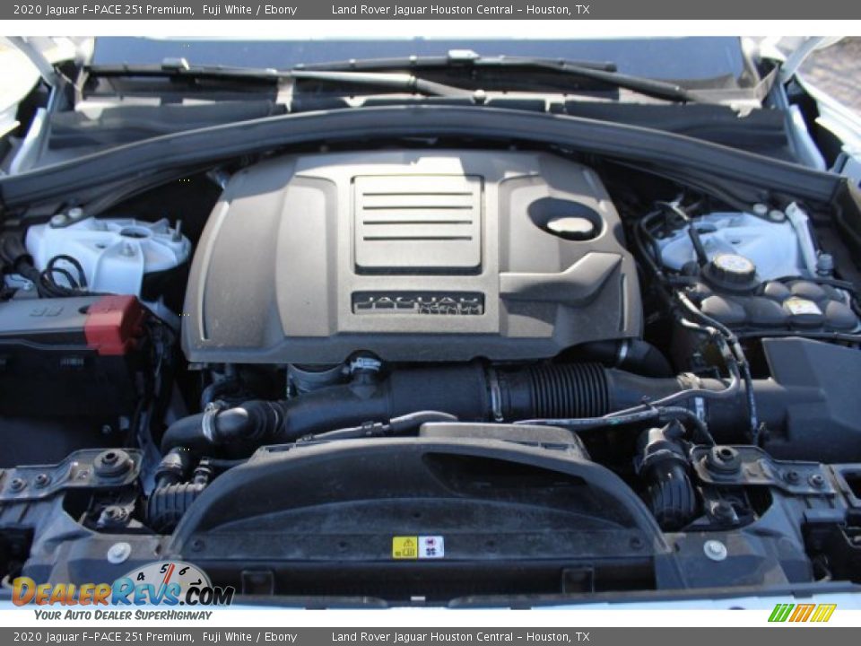 2020 Jaguar F-PACE 25t Premium Fuji White / Ebony Photo #31