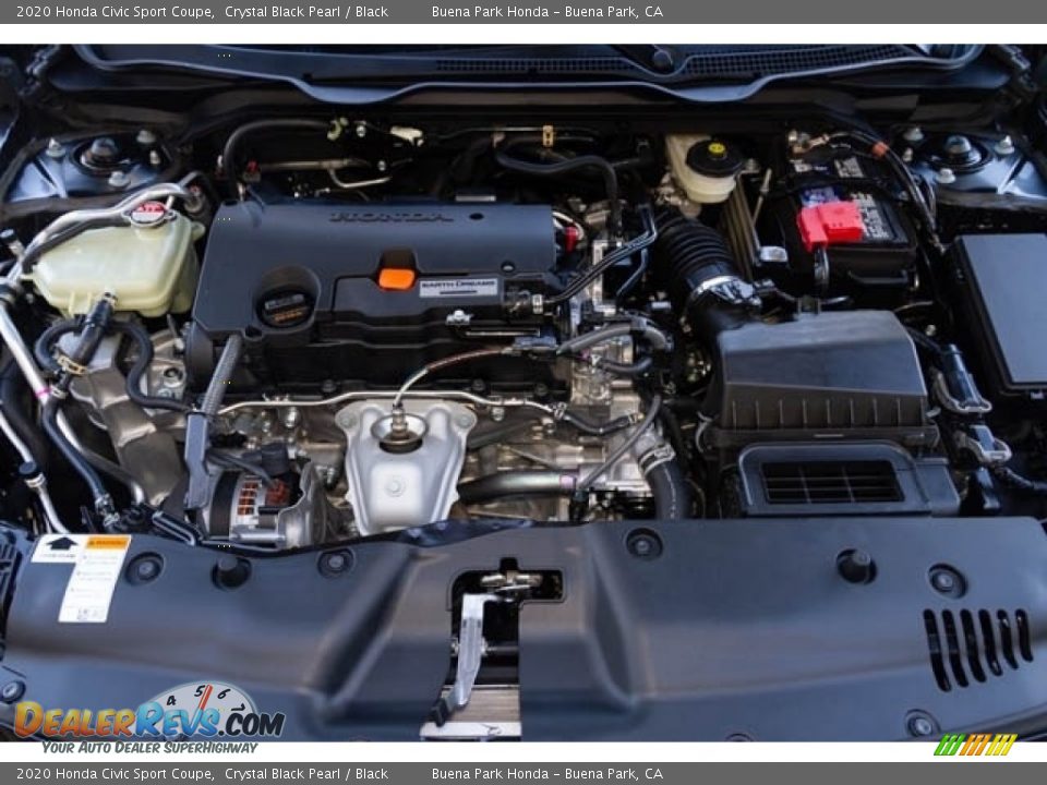 2020 Honda Civic Sport Coupe 2.0 Liter DOHC 16-Valve i-VTEC 4 Cylinder Engine Photo #9