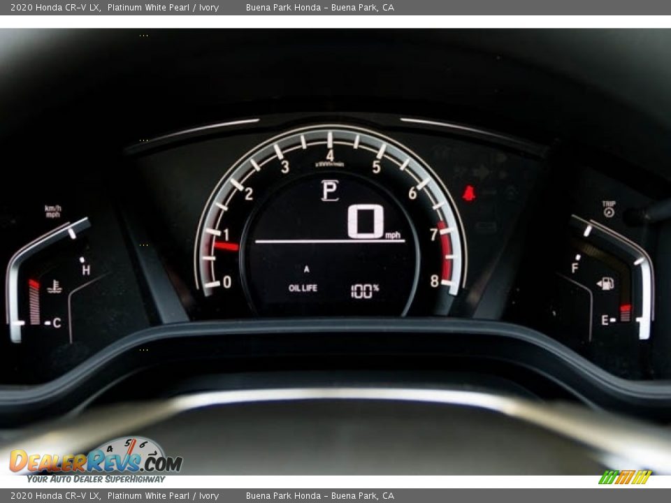 2020 Honda CR-V LX Platinum White Pearl / Ivory Photo #17