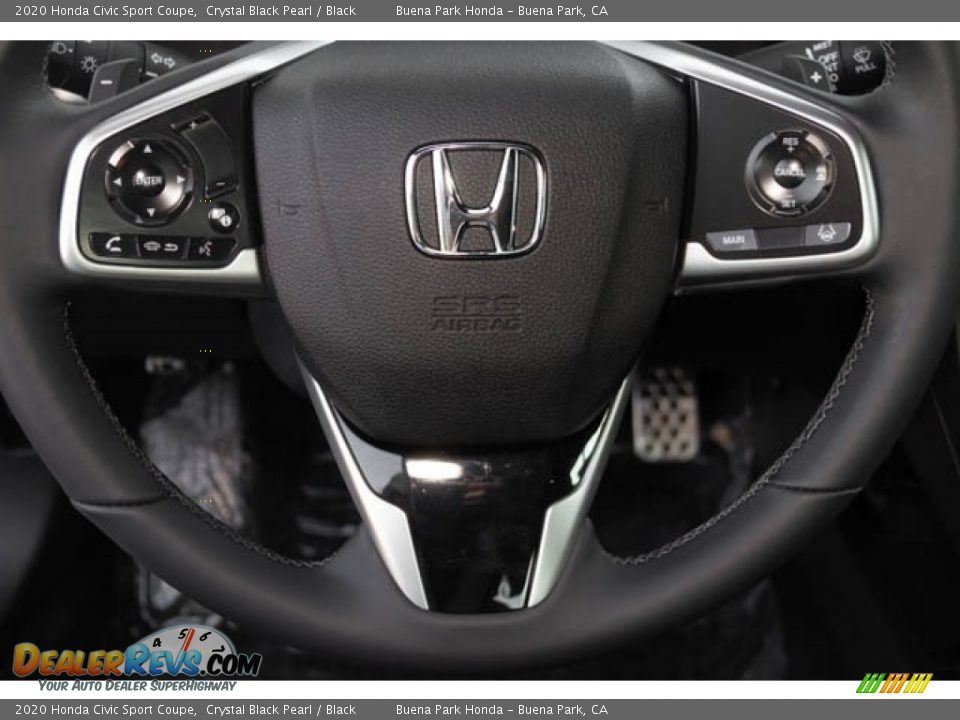 2020 Honda Civic Sport Coupe Steering Wheel Photo #19