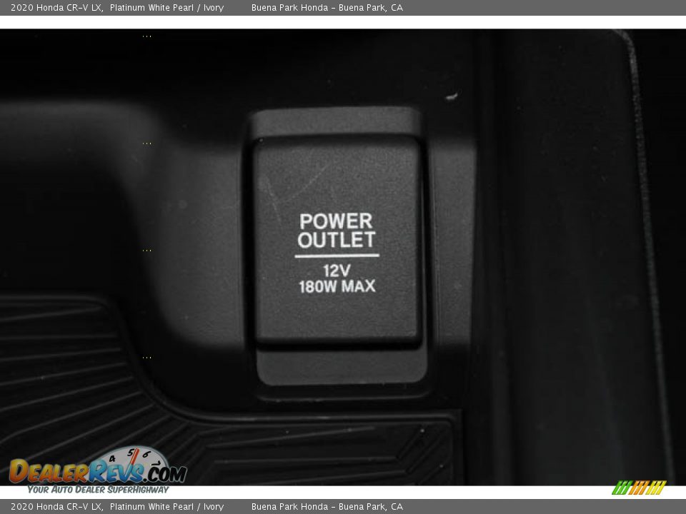 2020 Honda CR-V LX Platinum White Pearl / Ivory Photo #21