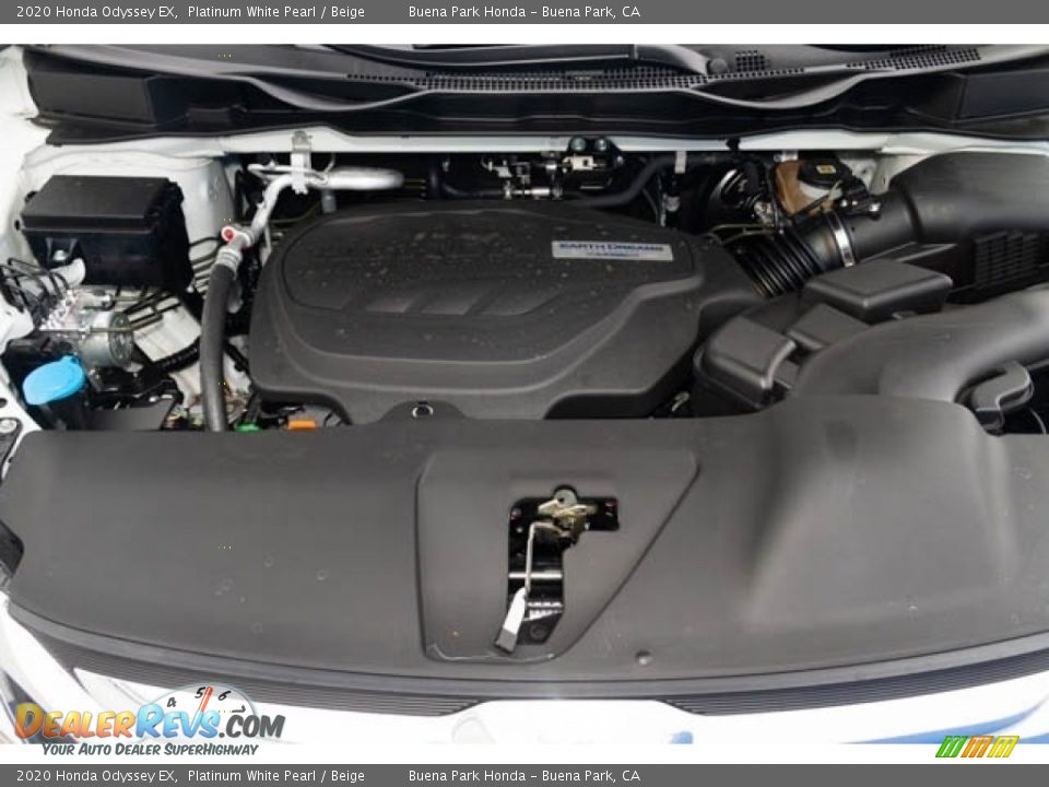 2020 Honda Odyssey EX Platinum White Pearl / Beige Photo #10
