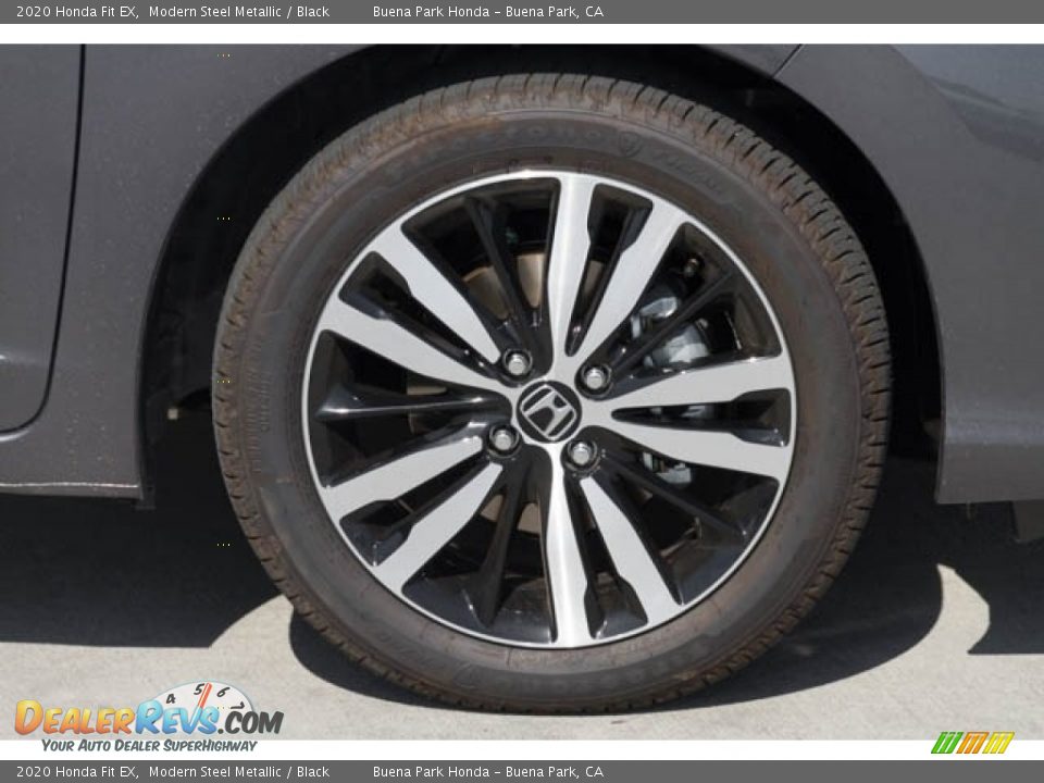 2020 Honda Fit EX Modern Steel Metallic / Black Photo #4